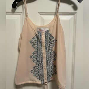 Rory Beca for Forever 21 embroidered tank.